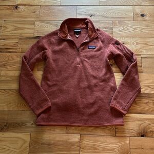 Patagonia Women’s Partial Zip Better Sweater, Large